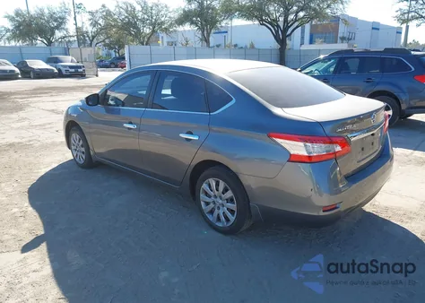 2015 Nissan Sentra S from USA, damaged, VIN 3N1AB7APAFY254673